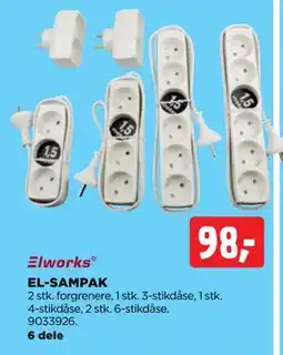 jem & fix EL-SAMPAK, DKK 98 tilbud