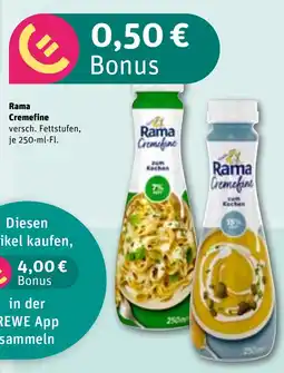 REWE DE RAMA Cremefine tilbud
