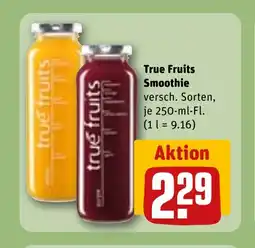 REWE DE TRUE FRUITS Smoothie tilbud