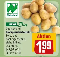 REWE DE Bio speisekartoffeln tilbud