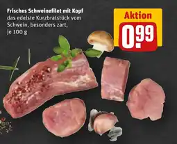 REWE DE Frisches schweinefilet mit kopf tilbud
