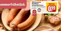REWE DE Rewe hausmarke westfälische schinkenfleischwurst tilbud