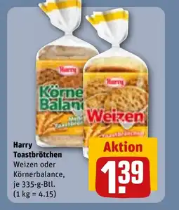 REWE DE HARRY Toastbrötchen tilbud