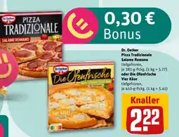REWE DE DR. OETKER Pizza tradizionale salame romano tilbud