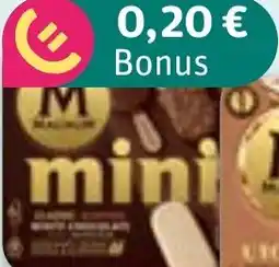 REWE DE MAGNUM Mini mix classic, almond, white tilbud