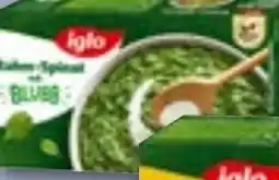 REWE DE IGLO Rahm-spinat tilbud