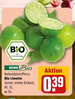 REWE DE Bio limette tilbud