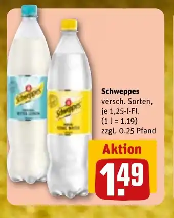REWE DE Schweppes tilbud