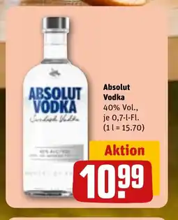 REWE DE Absolut vodka tilbud