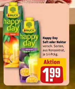 REWE DE Happy day saft oder nektar tilbud