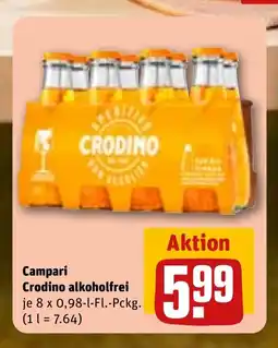 REWE DE CAMPARI Crodino alkoholfrei tilbud