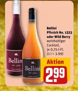 REWE DE BELLINI Pfirsich no. 1323 oder wild berry tilbud