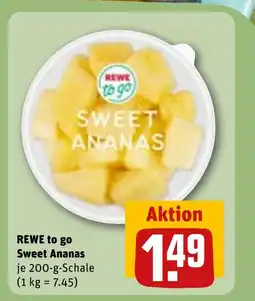REWE DE REWE TO GO Sweet ananas tilbud