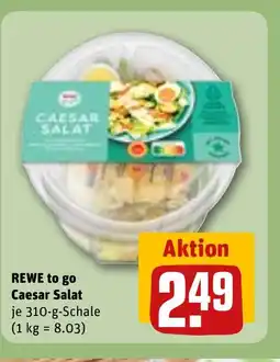 REWE DE Rewe to go caesar salat tilbud
