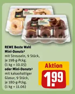 REWE DE Rewe beste wahl mini-donuts tilbud