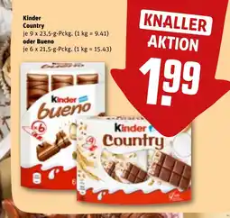 REWE DE KINDER Country tilbud