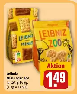 REWE DE LEIBNIZ Minis oder zoo tilbud