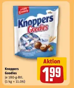 REWE DE KNOPPERS Goodies tilbud