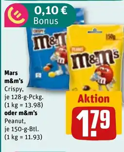 REWE DE M&M'S Mars tilbud