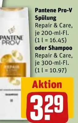 REWE DE PANTENE Shampoo tilbud