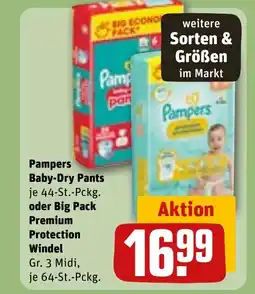 REWE DE PAMPERS Baby-dry pants tilbud