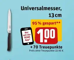 REWE DE Universalmesser, 13 cm tilbud