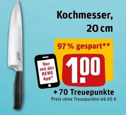 REWE DE Kochmesser, 20 cm tilbud