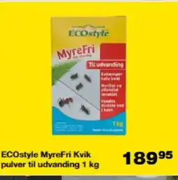 Bauhaus ECOstyle MyreFri Kvik pulver til udvanding tilbud