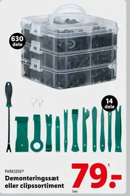 Lidl PARKSIDE® Demonteringssæt eller clipssortiment tilbud