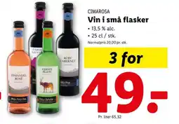 Lidl CIMAROSA Vin i små flasker tilbud