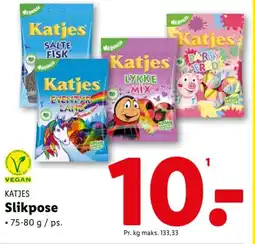 Lidl KATJES Slikpose tilbud