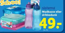 Lidl Sistema Madkasse eller drikkedunk tilbud