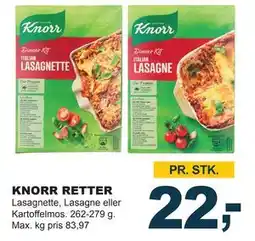 Let-Køb KNORR RETTER, DKK 22 tilbud