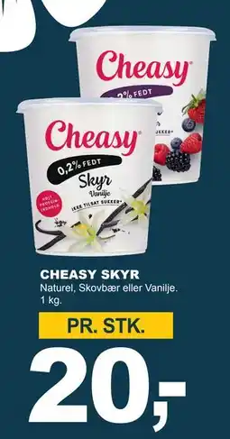 Let-Køb CHEASY SKYR, DKK 20 tilbud