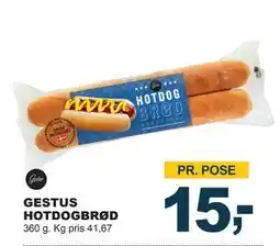 Let-Køb GESTUS HOTDOGBRØD, DKK 15 tilbud