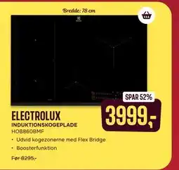 Skousen ELECTROLUX INDUKTIONSKOGEPLADE HOB860BMF, DKK 3999 tilbud