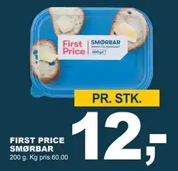Let-Køb FIRST PRICE SMØRBAR, DKK 12 tilbud