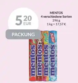 Nielsen's Discount MENTOS 4 verschiedene Sorten tilbud