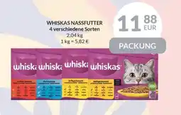 Nielsen's Discount WHISKAS NASSFUTTER 4 verschiedene Sorten tilbud
