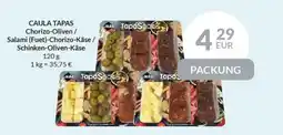 Nielsen's Discount CAULA TAPAS Chorizo-Oliven/ Salami (Fuet)-Chorizo-Käse/ Schinken-Oliven-Käse tilbud