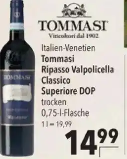 Citti Tommasi Ripasso Valpolicella Classico Superiore DOP tilbud