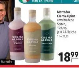 Citti Marzadro Crema Alpina tilbud