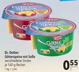 Citti Dr. Oetker Götterspeise mit Soße tilbud