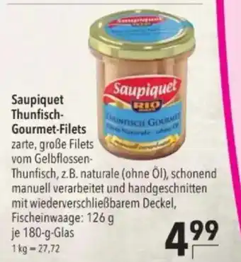 Citti Saupiquet Thunfisch- Gourmet-Filets tilbud