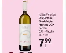 Citti Italien-Venetien San Simone Pinot Grigio Prestige DO5 tilbud