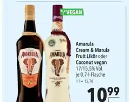 Citti Amarula Cream & Marula Fruit Likör oder tilbud