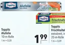 Citti Toppits Alufolie 10-m-Rolle 1m-0,20 tilbud