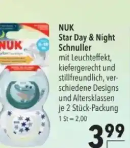 Citti NUK Star Day & Night Schnuller tilbud