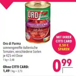 Citti Oro di Parma tilbud