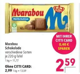 Citti Marabou Schokolade tilbud